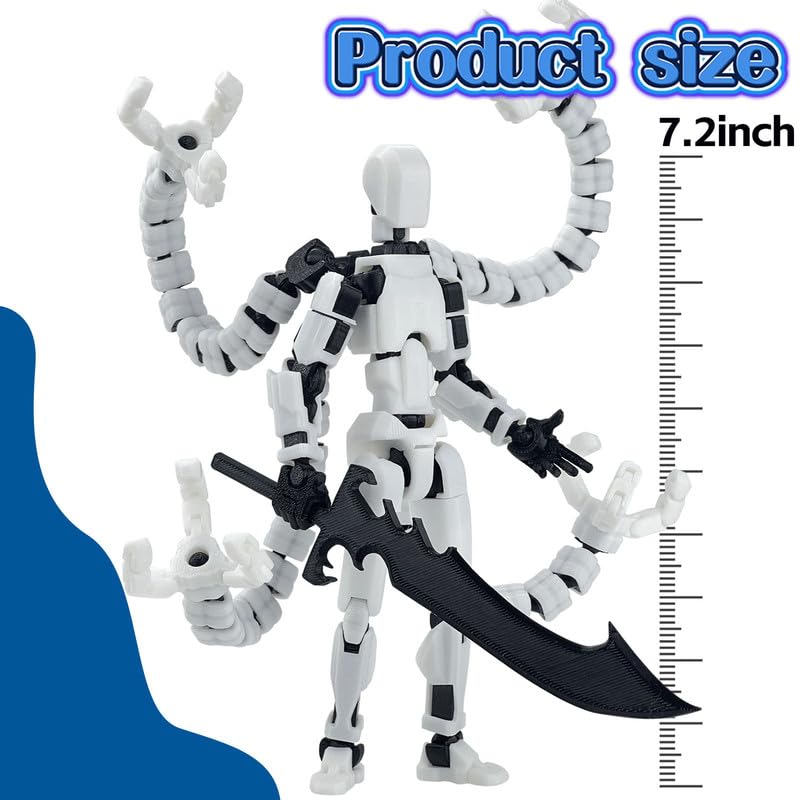 Amazon | JUNENTER 3Dプリント T13 アクションフィギュア - タコの腕